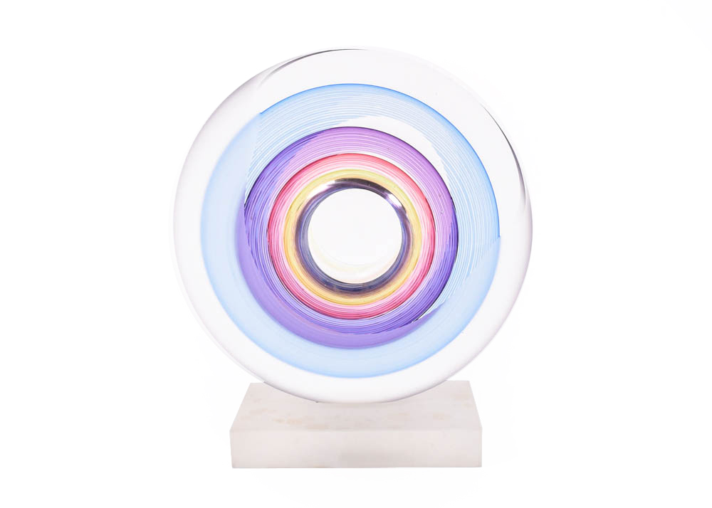 Glass Sculpture by Michael David and Kit Karbler