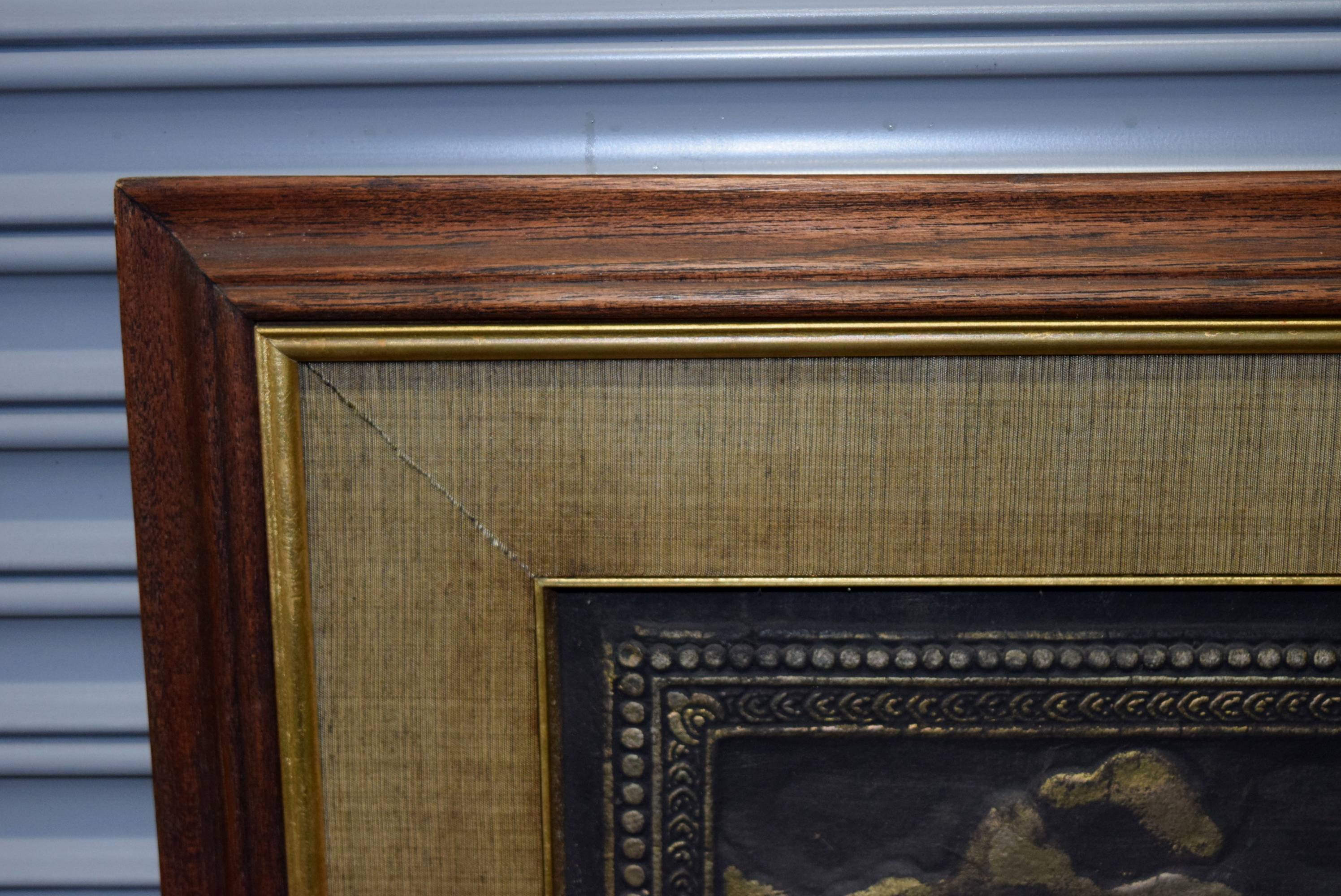 Rare Mid-Century Angkor Wat Temple Rubbing