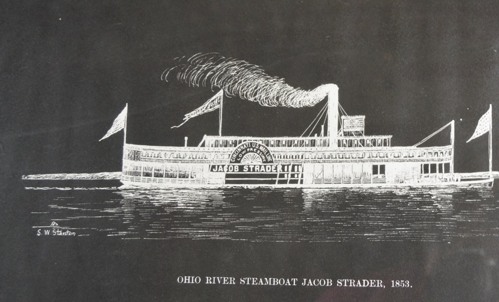 Jacob Strader Framed Memorabilia, Lithograph and Original Musical Score