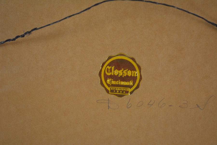 Framed Caricature Drawing of Buster Keaton by O'Brien