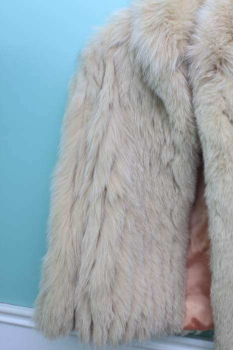 Saga Fox Women's Scandinavian Blue Fox Fur Jacket