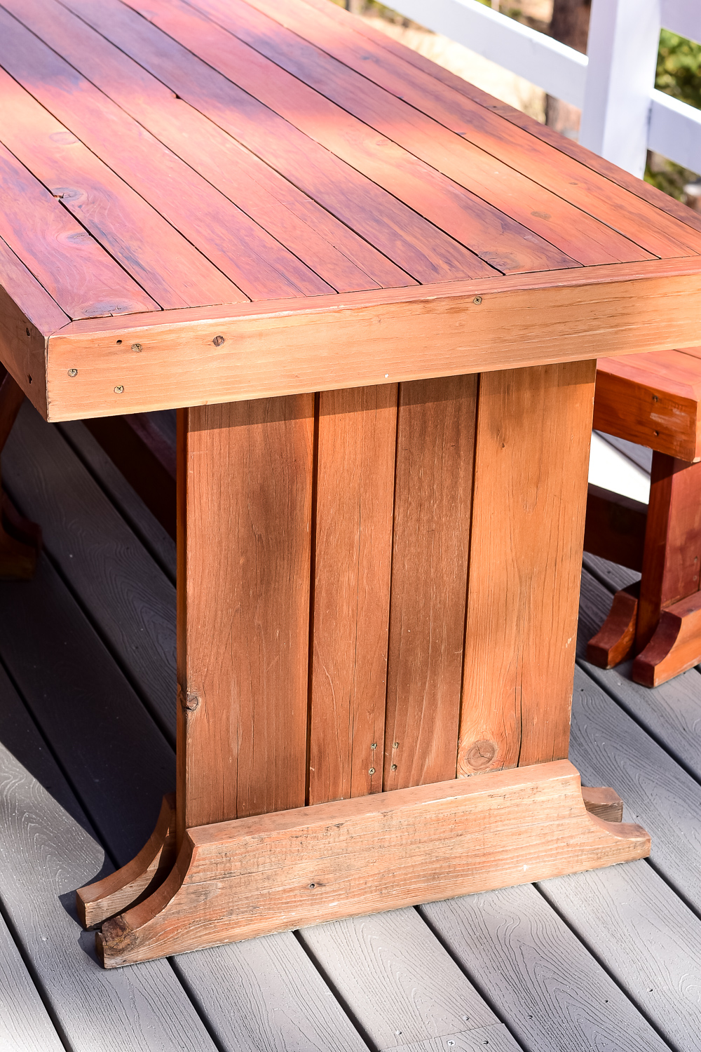 Picnic Table and Bench Set