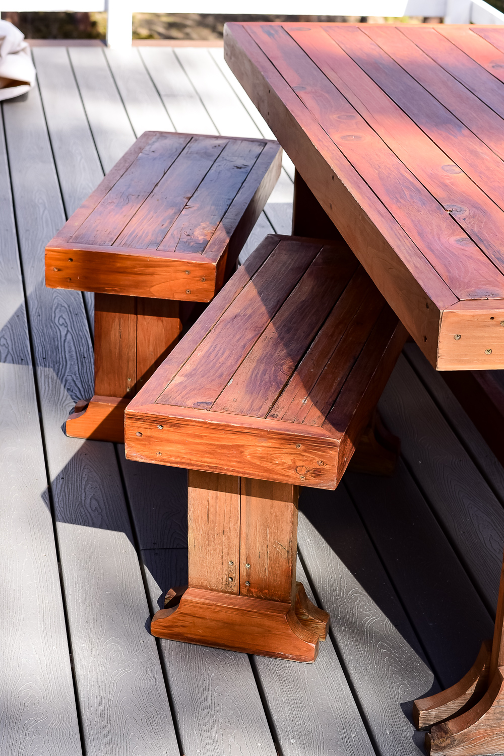 Picnic Table and Bench Set