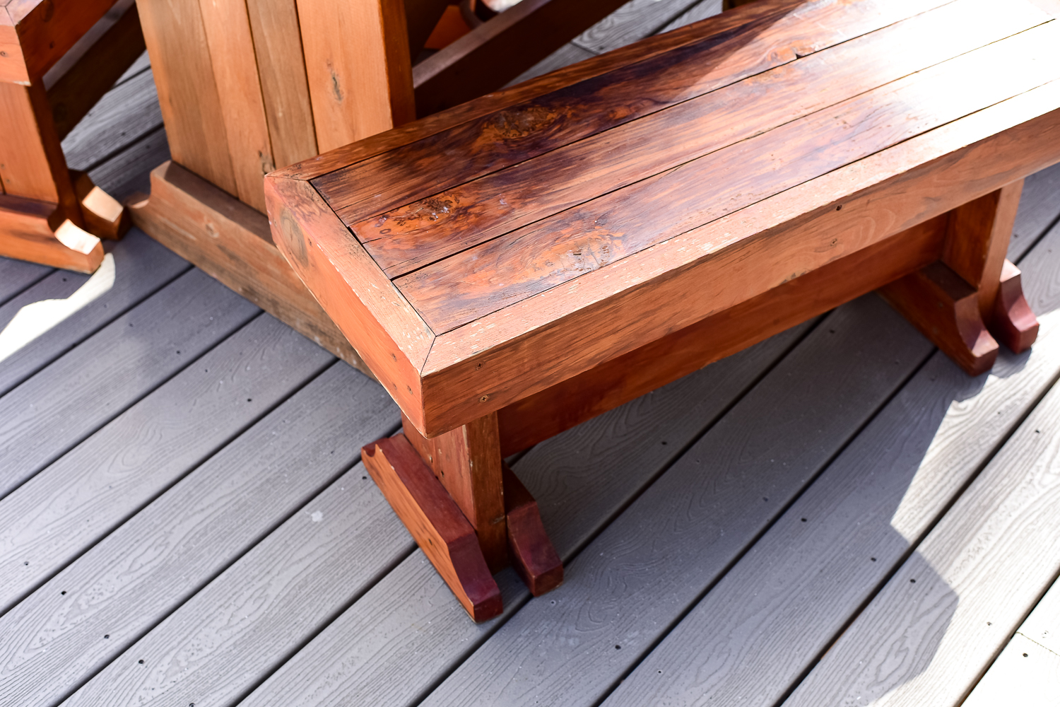 Picnic Table and Bench Set