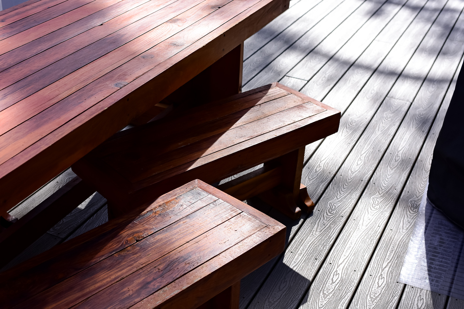 Picnic Table and Bench Set
