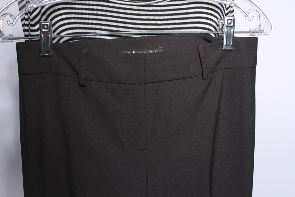 Theory Striped Top and Pants Size 2