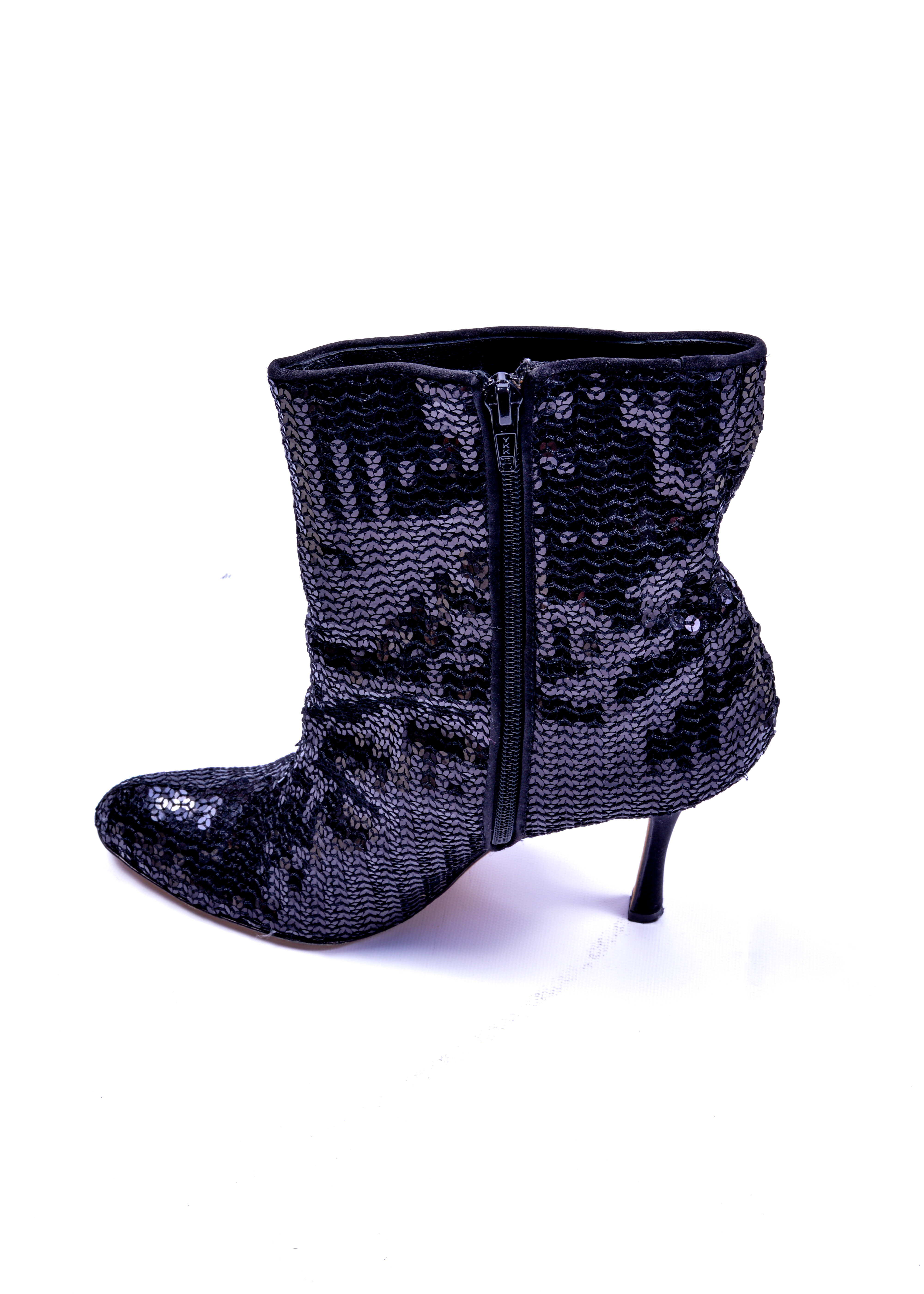 Manolo Blahnik Sequin Boots