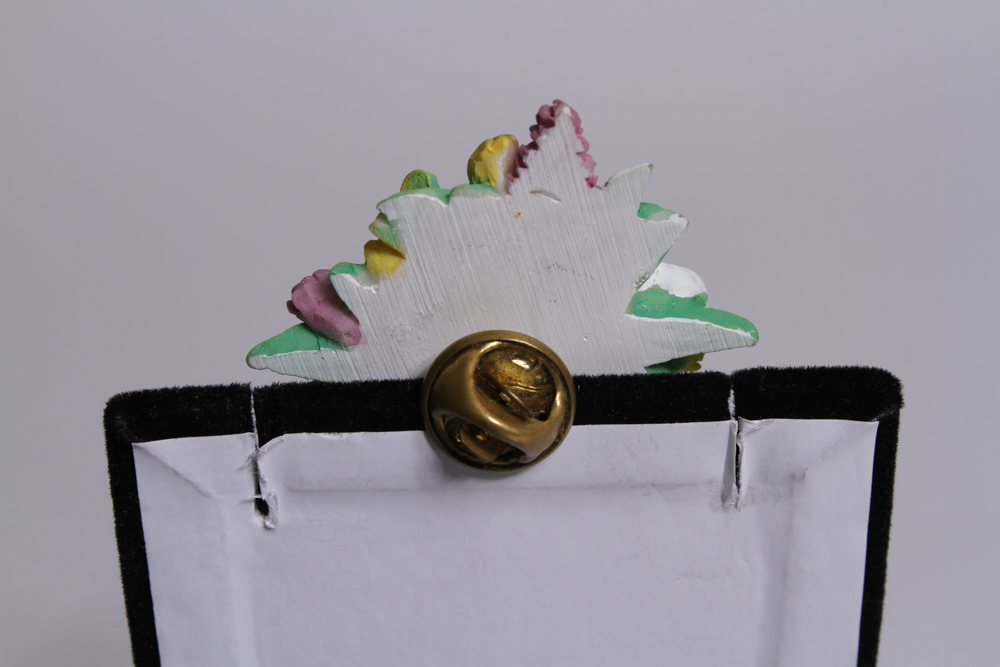 Set of Vintage Composition Ornament Jewelry Pieces