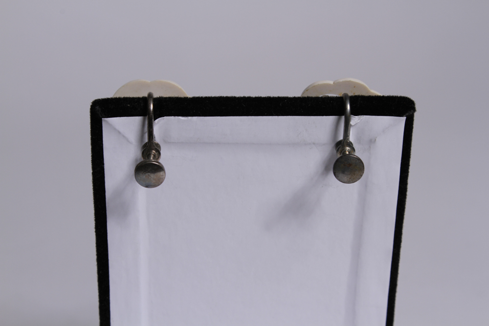 Set of Vintage Composition Ornament Jewelry Pieces