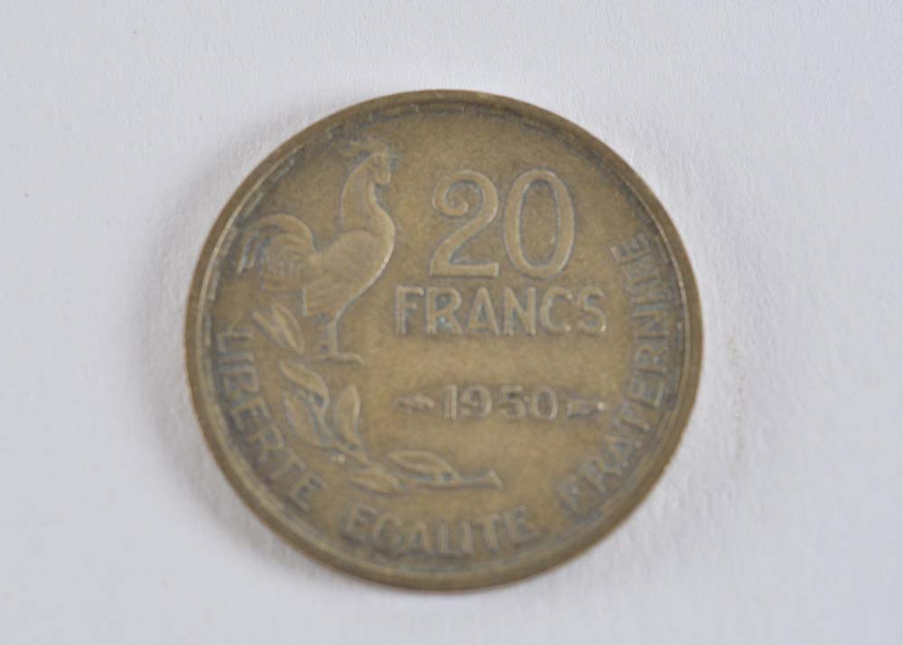 1950 20 Franc Piece