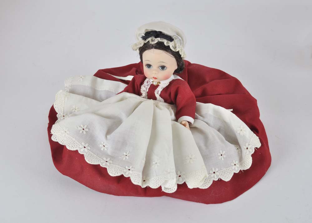 Quintet of Madame Alexander Dolls