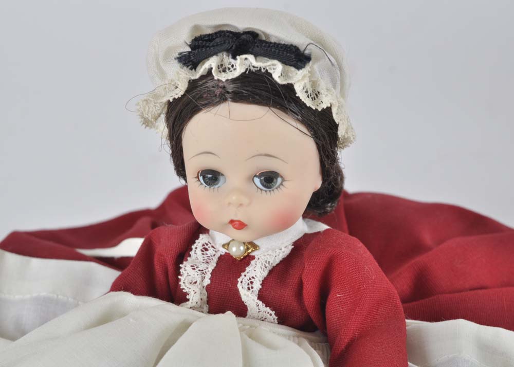 Quintet of Madame Alexander Dolls