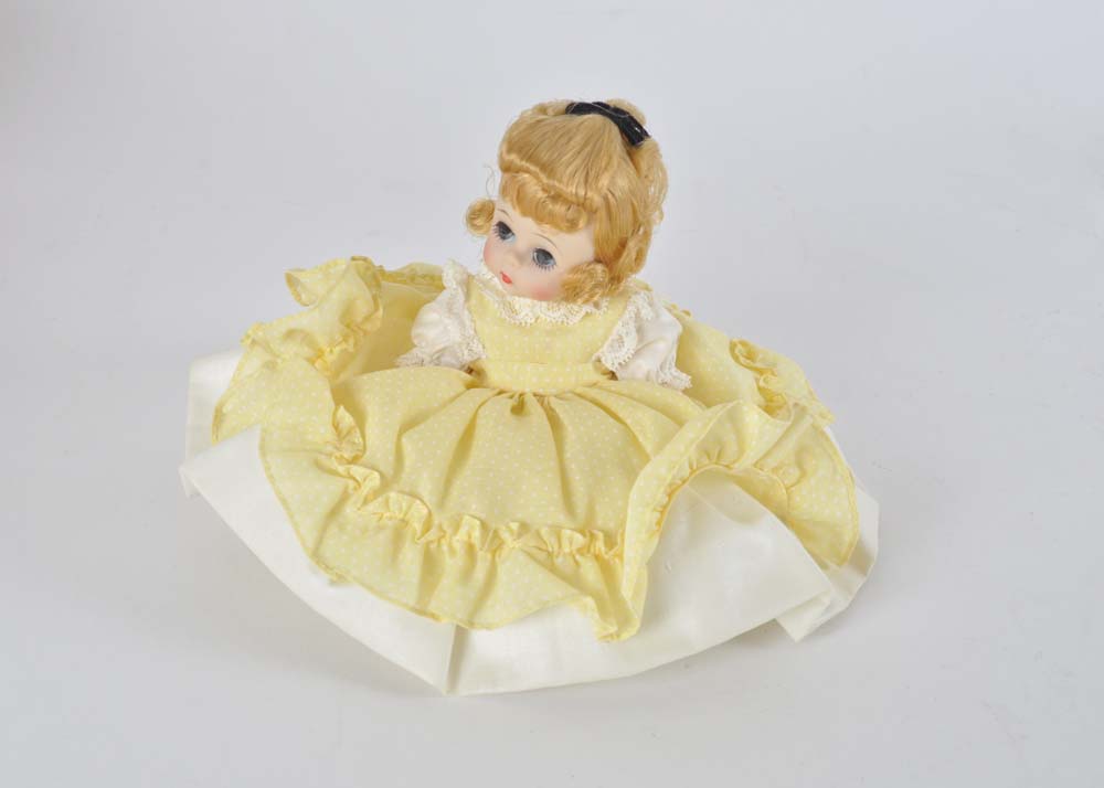 Quintet of Madame Alexander Dolls