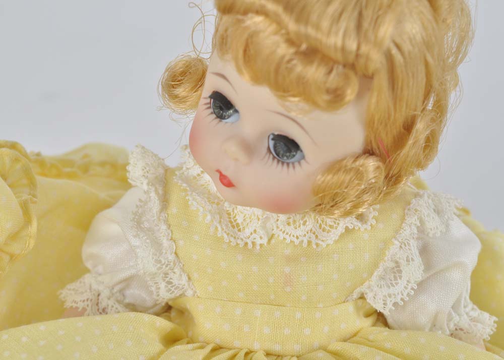 Quintet of Madame Alexander Dolls