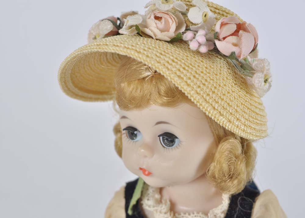 Quintet of Madame Alexander Dolls