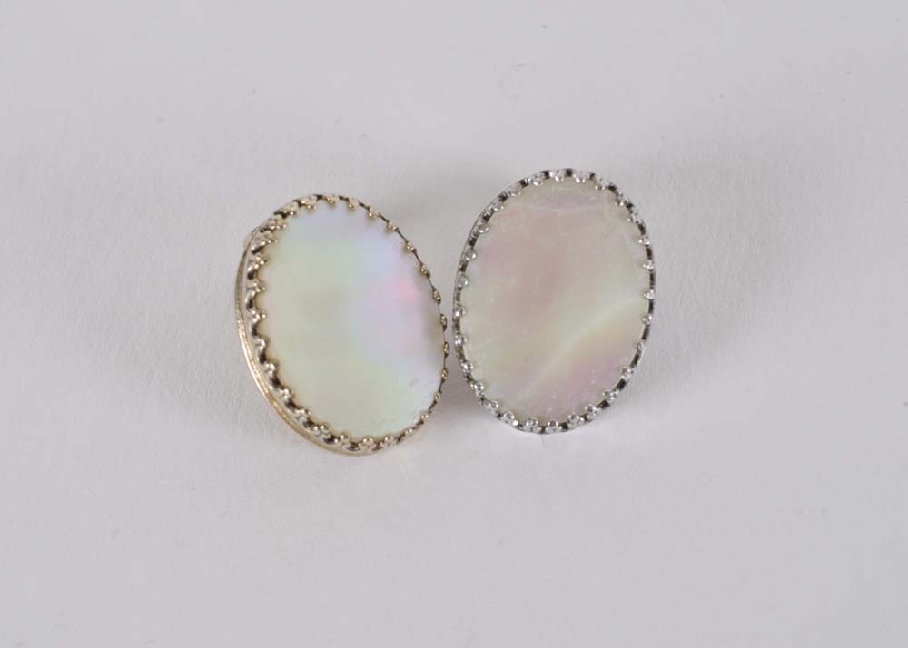 Florenza and Whiting and Davis Co. Clip-On Earrings