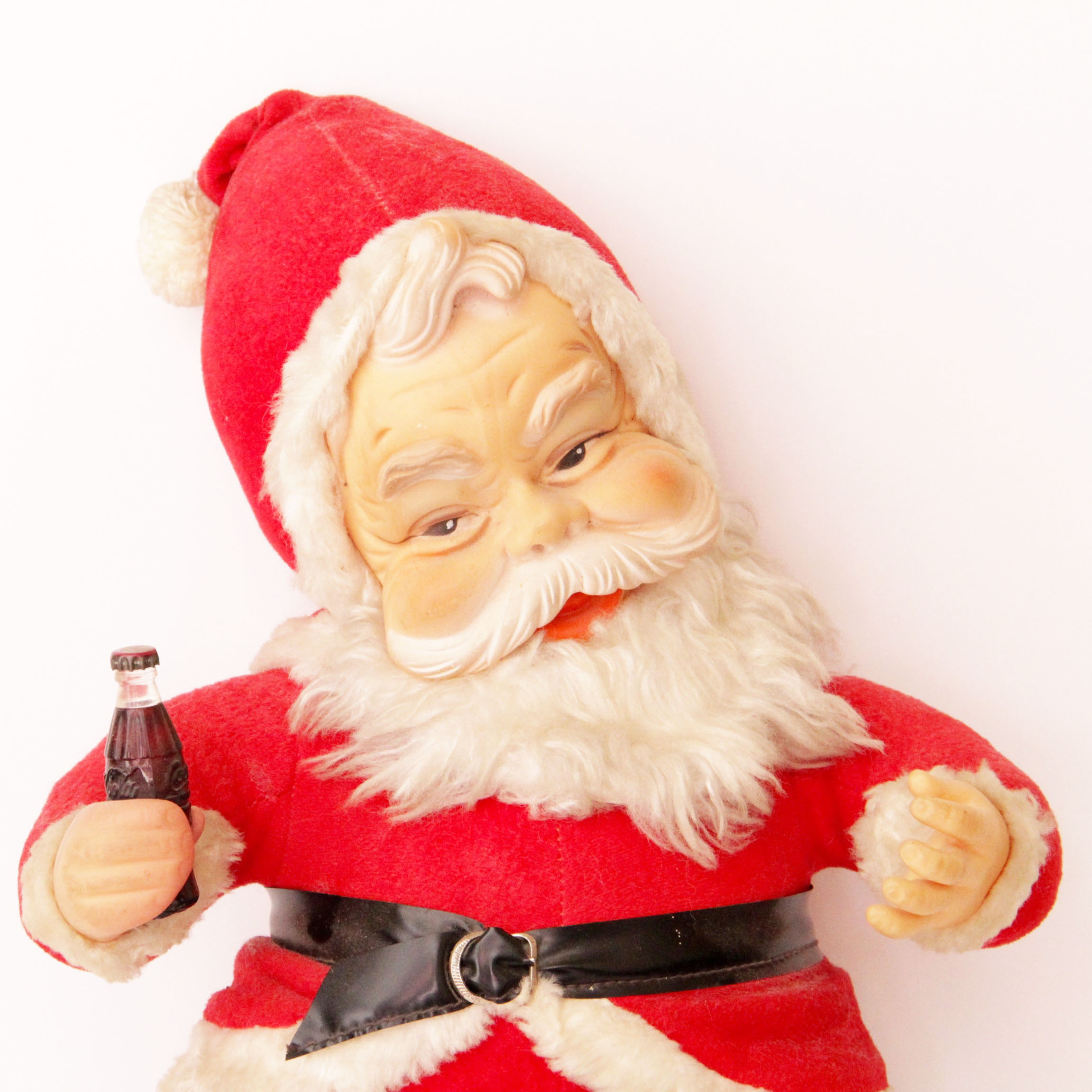 Vintage Coca-Cola Santa Claus Doll