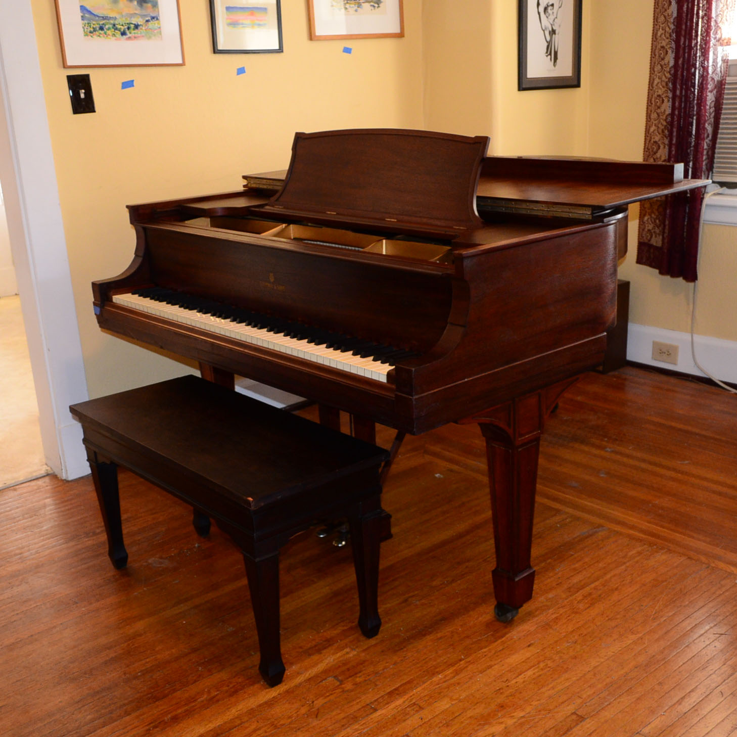 1922 Steinway and Sons Model O Grand Piano