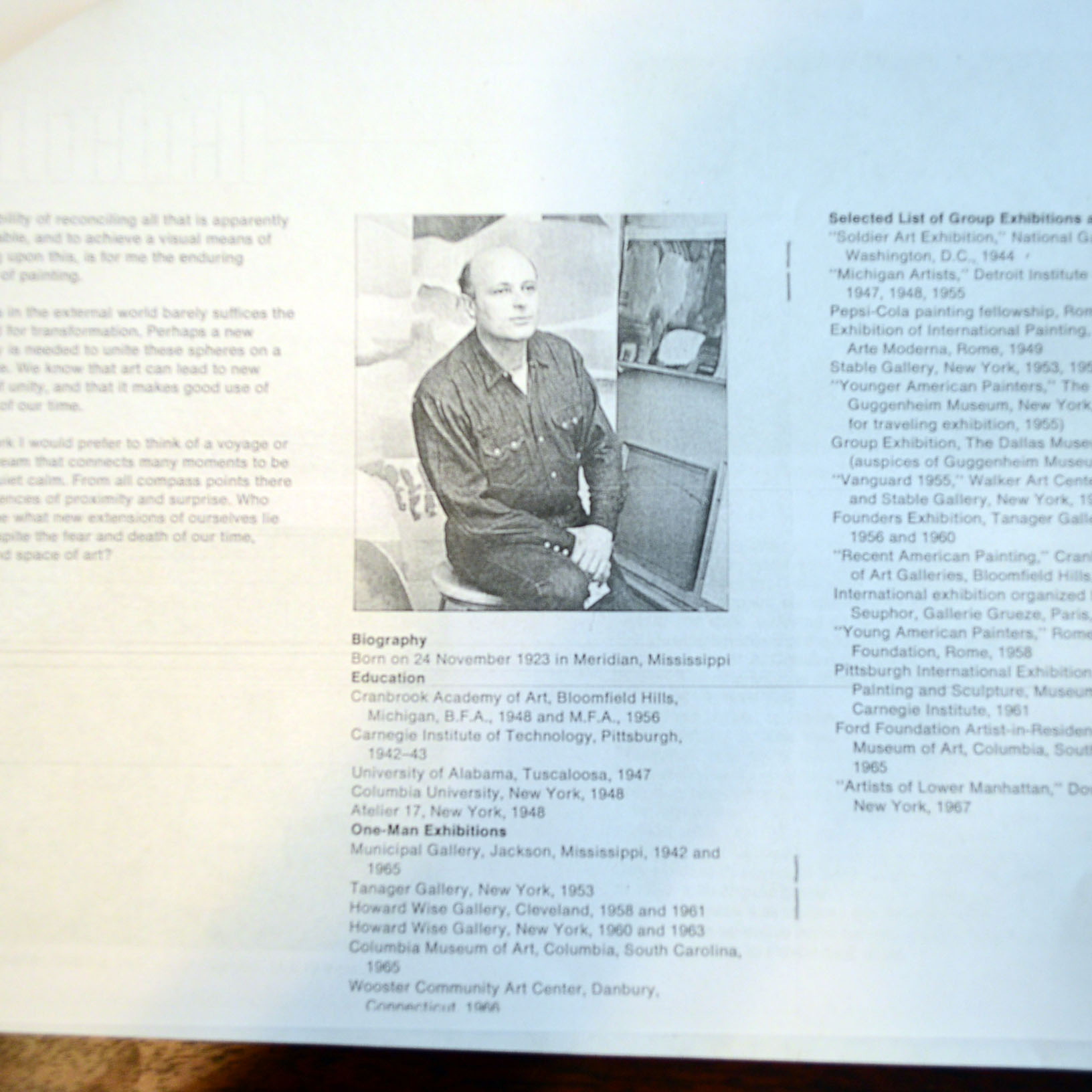 Original "Ithica in October" Watercolor by Fred Mitchell