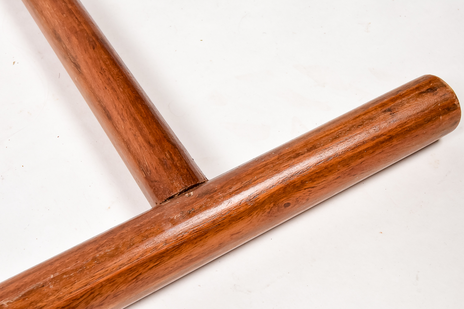 Matching Pair of Carved Deck Chairs