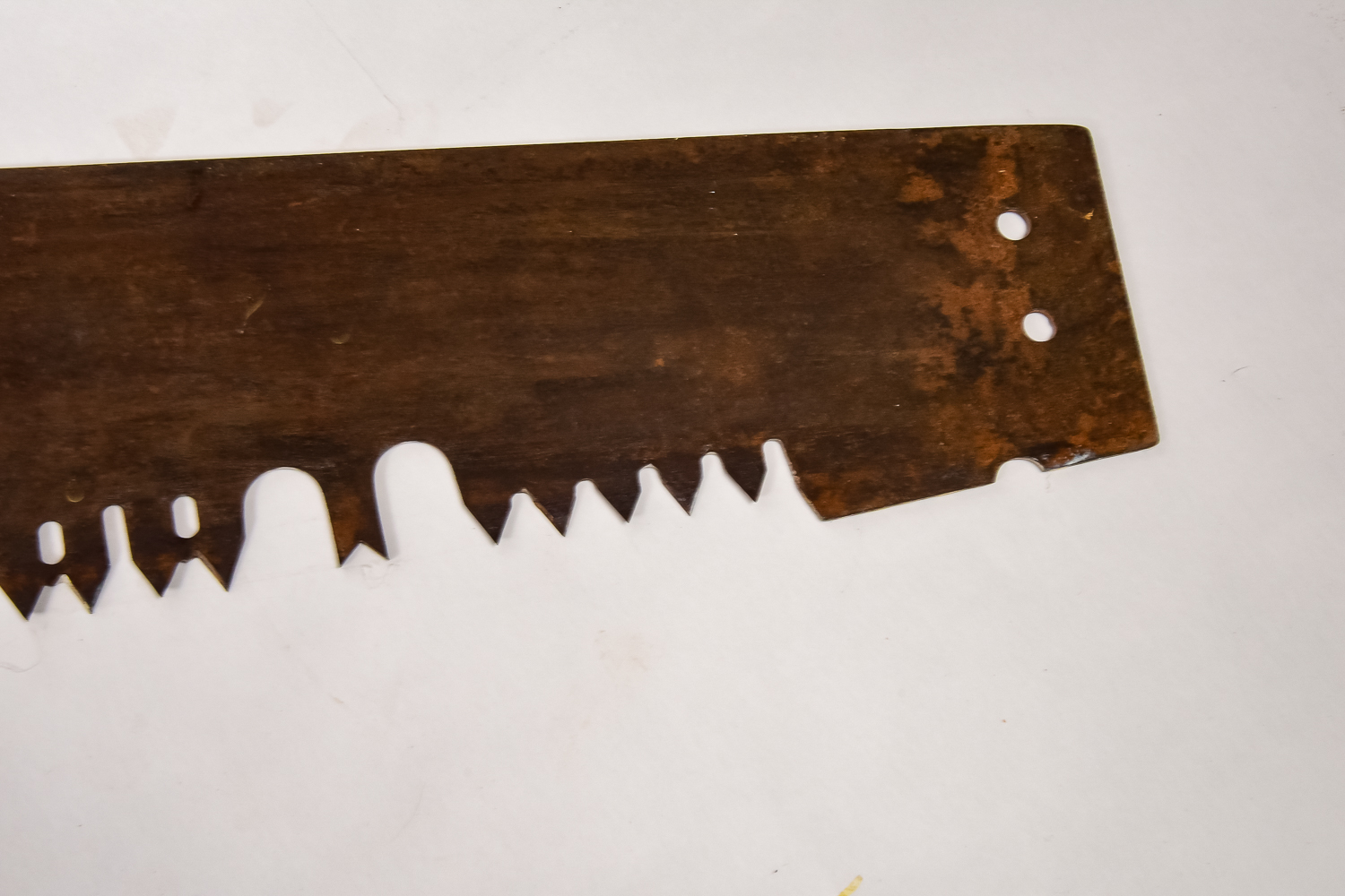 Vintage Metal Saw Blade