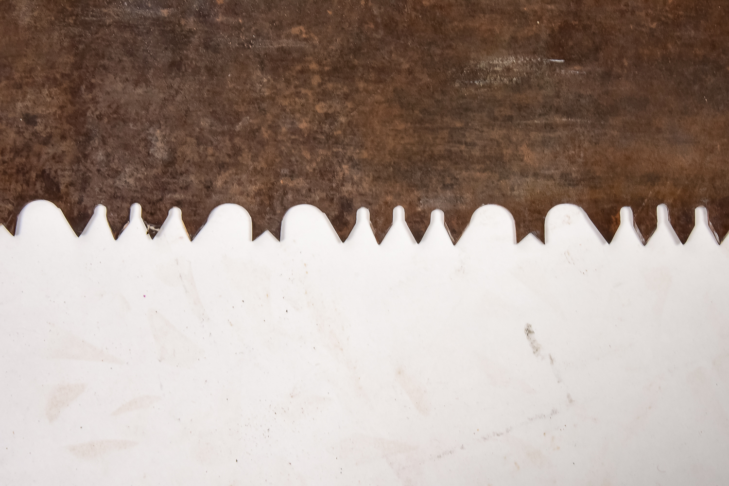 Vintage Metal Saw Blade