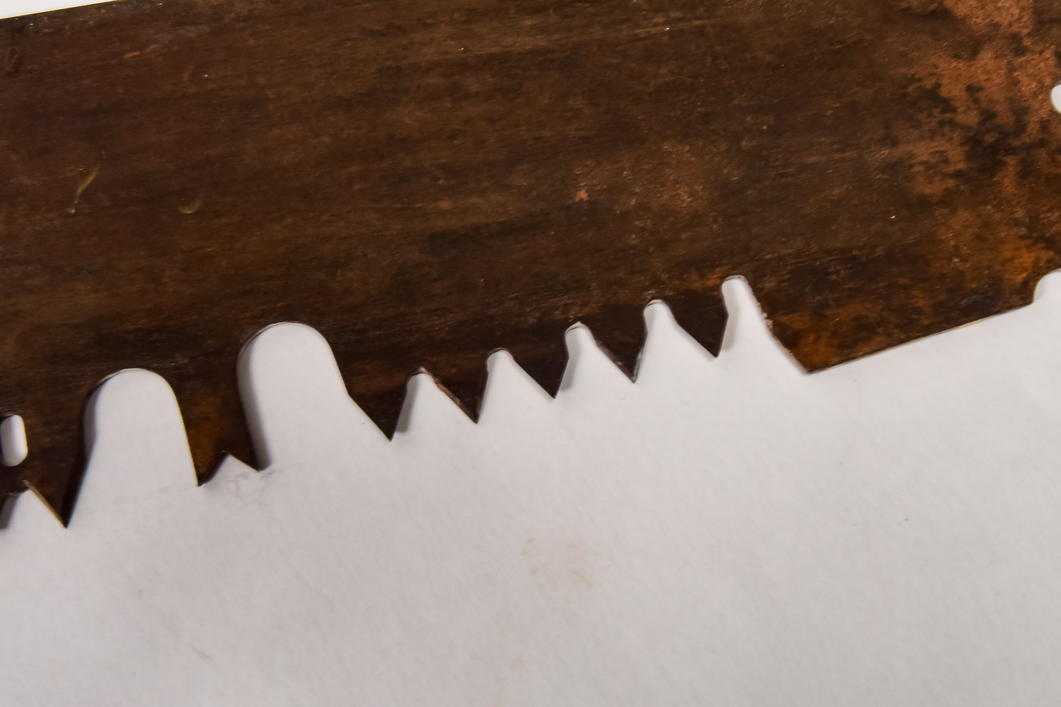 Vintage Metal Saw Blade