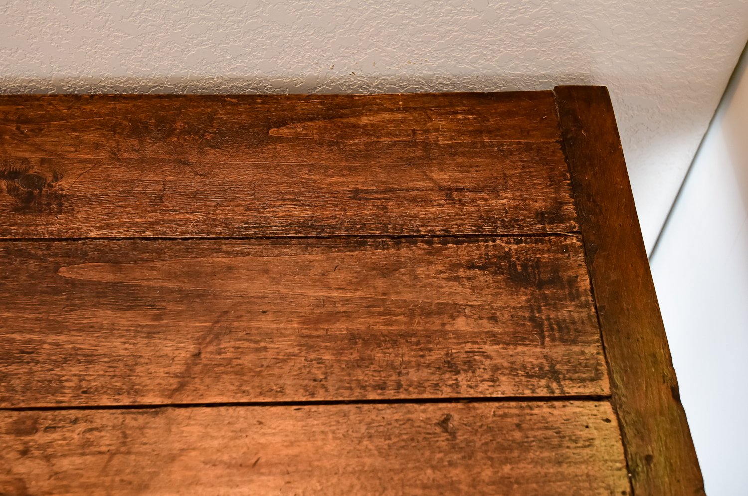 Antique Primitive Table and Stool