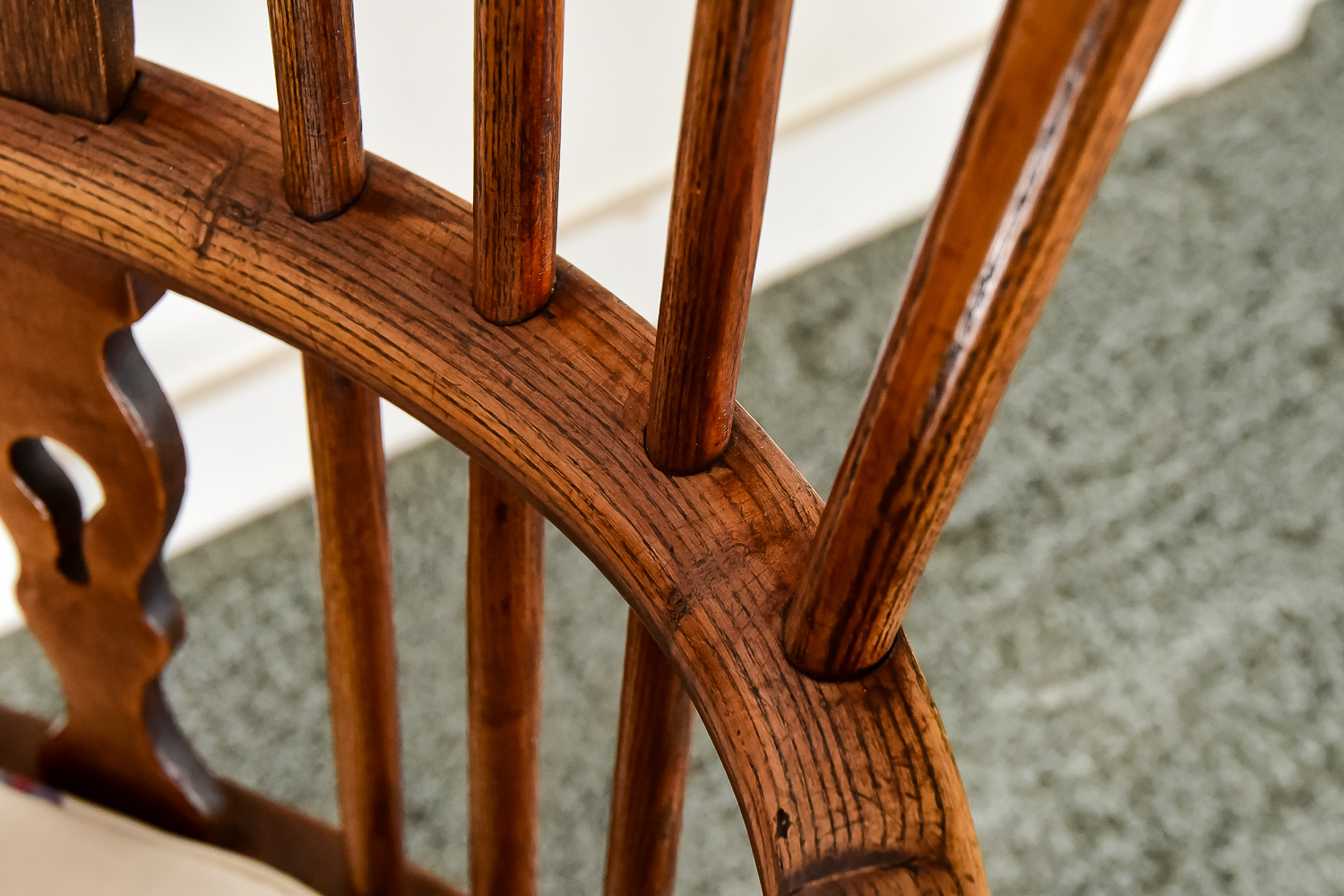 19th C. Windsor Arm Chair