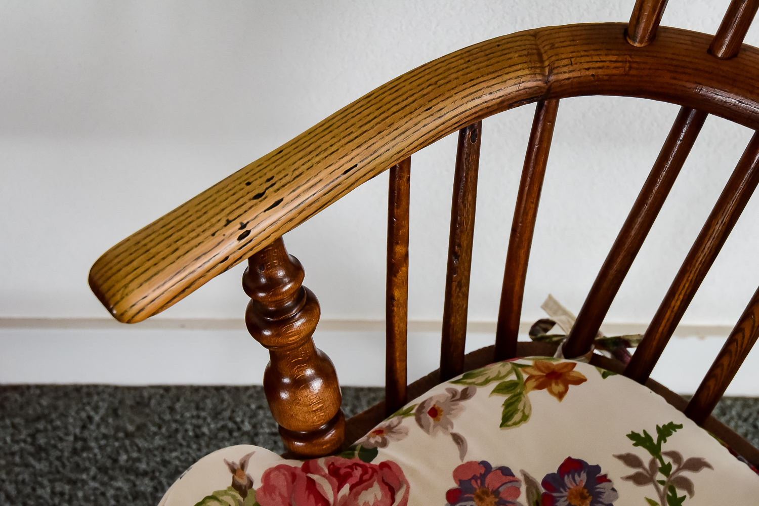 19th C. Windsor Arm Chair