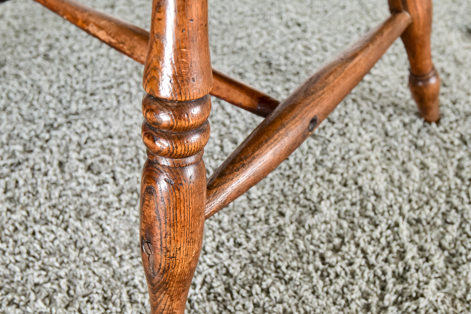 19th C. Windsor Arm Chair