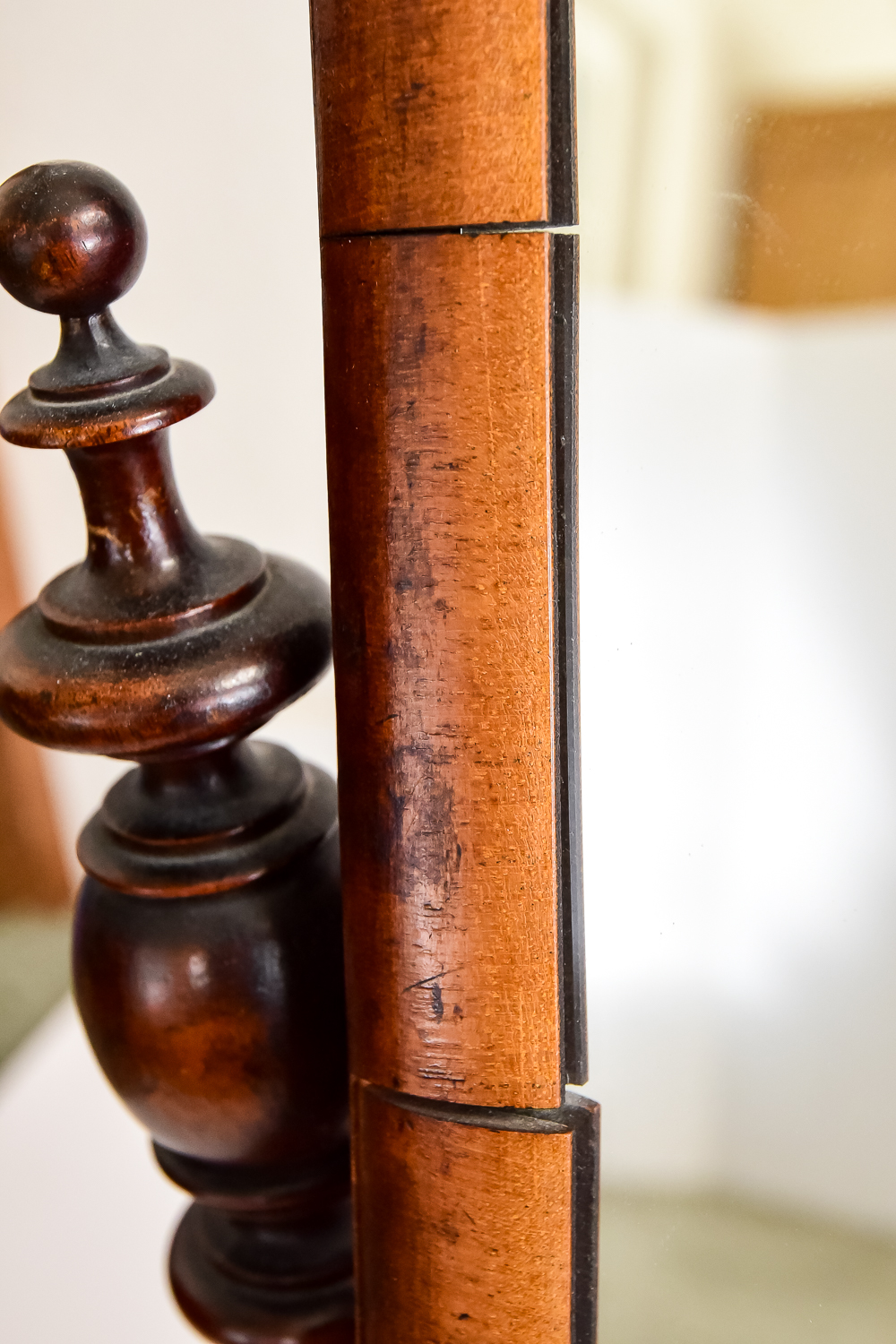 Nineteenth Century Toilet Mirror