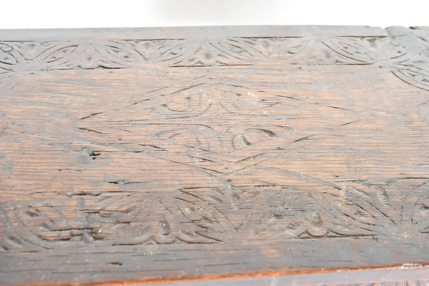 Antique Oak Joint Stool