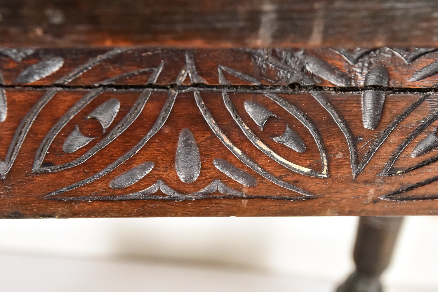 Antique Oak Joint Stool