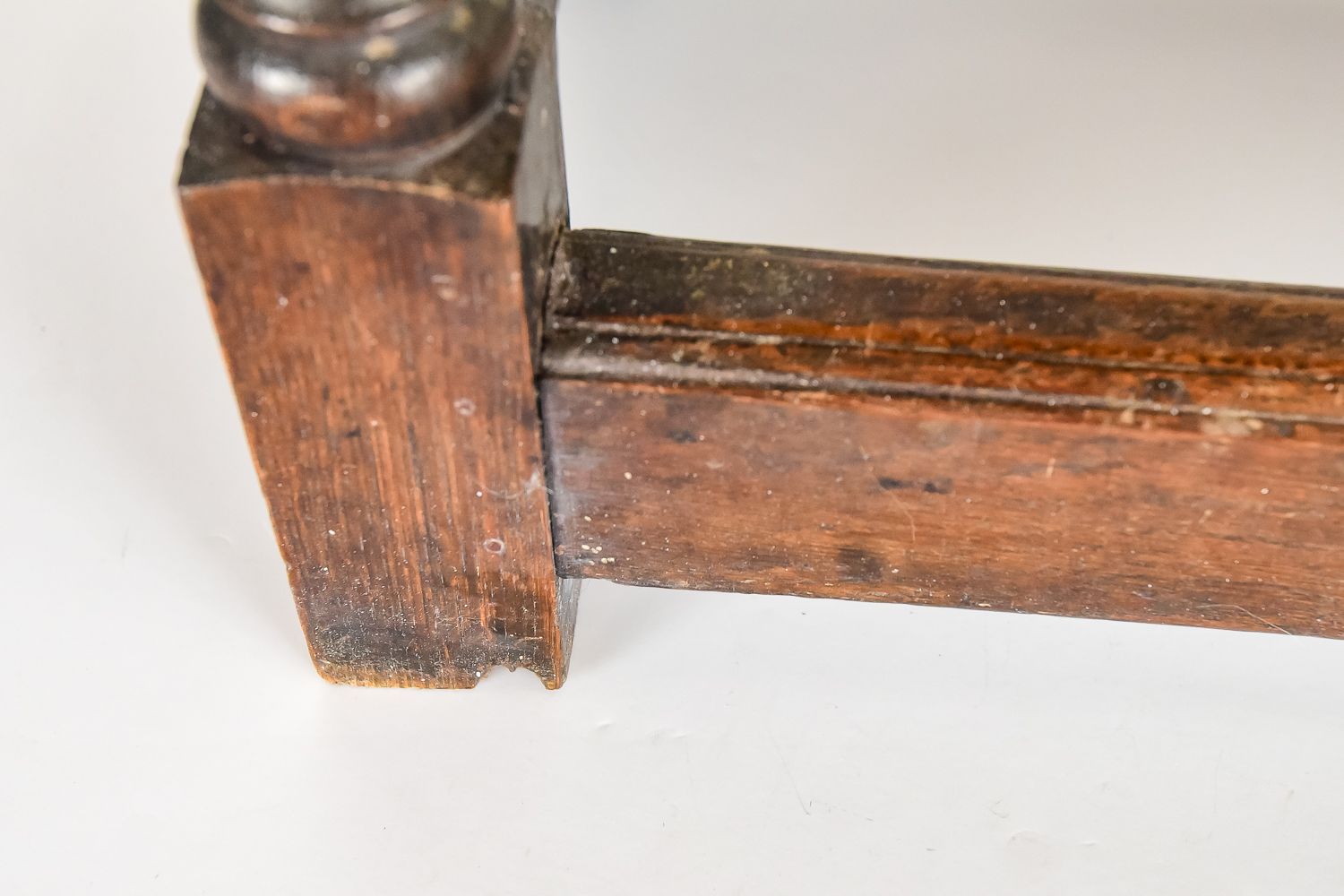 Antique Oak Joint Stool