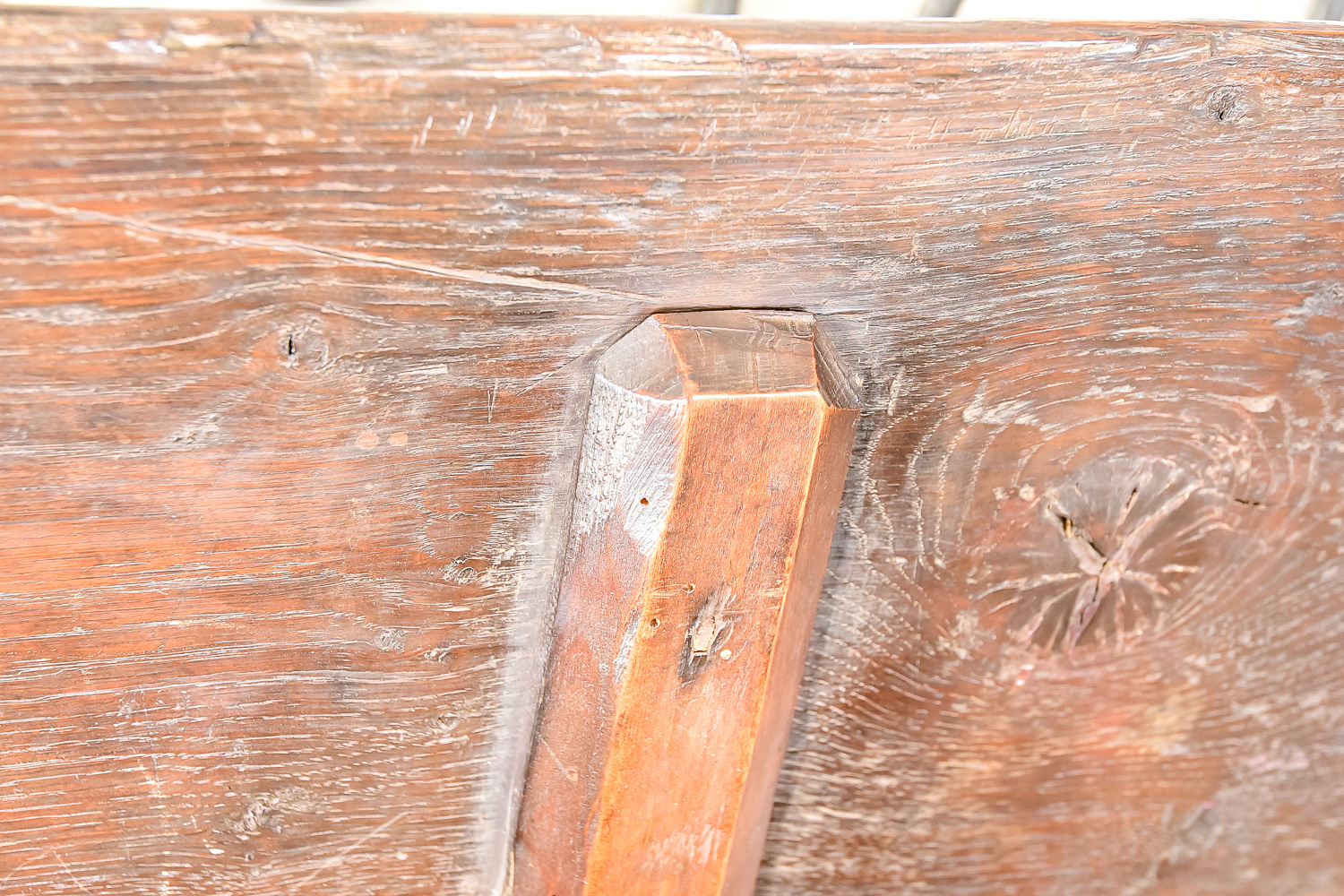 Early 18th C. English Oak Coffer