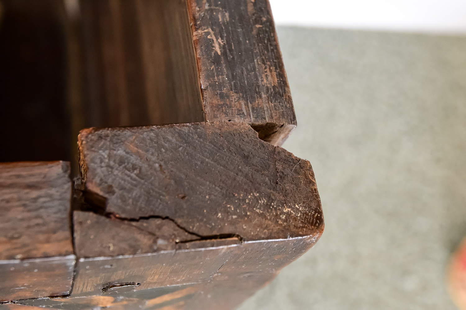 Early 18th C. English Oak Coffer
