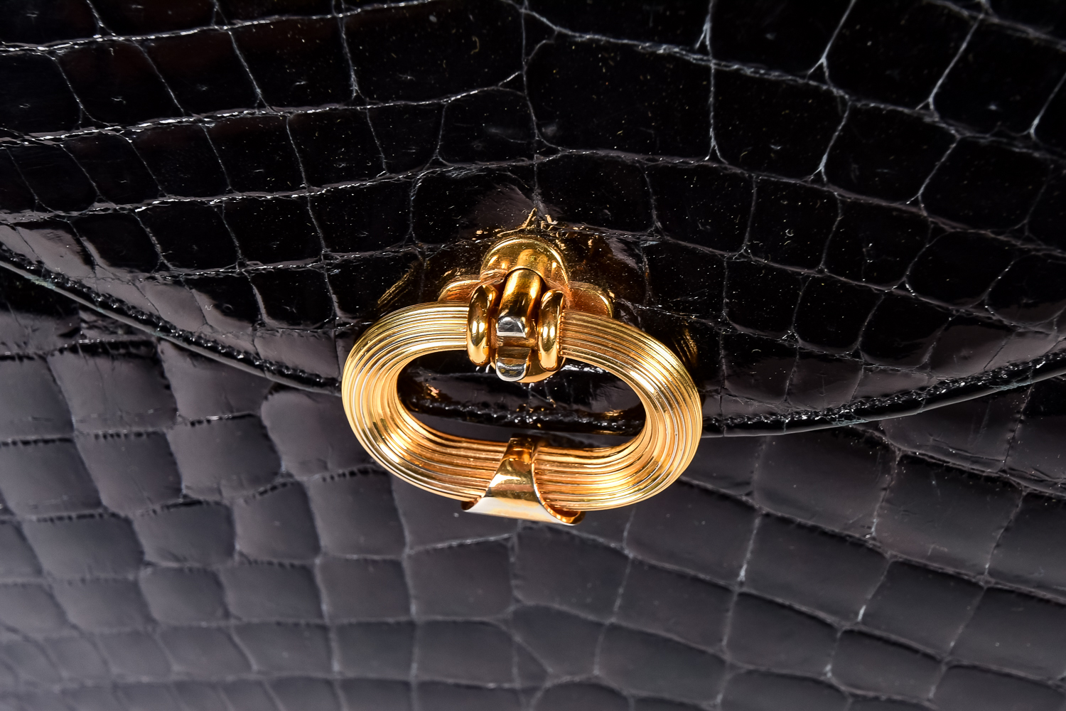 Vintage Lucille de Paris Alligator Handbag