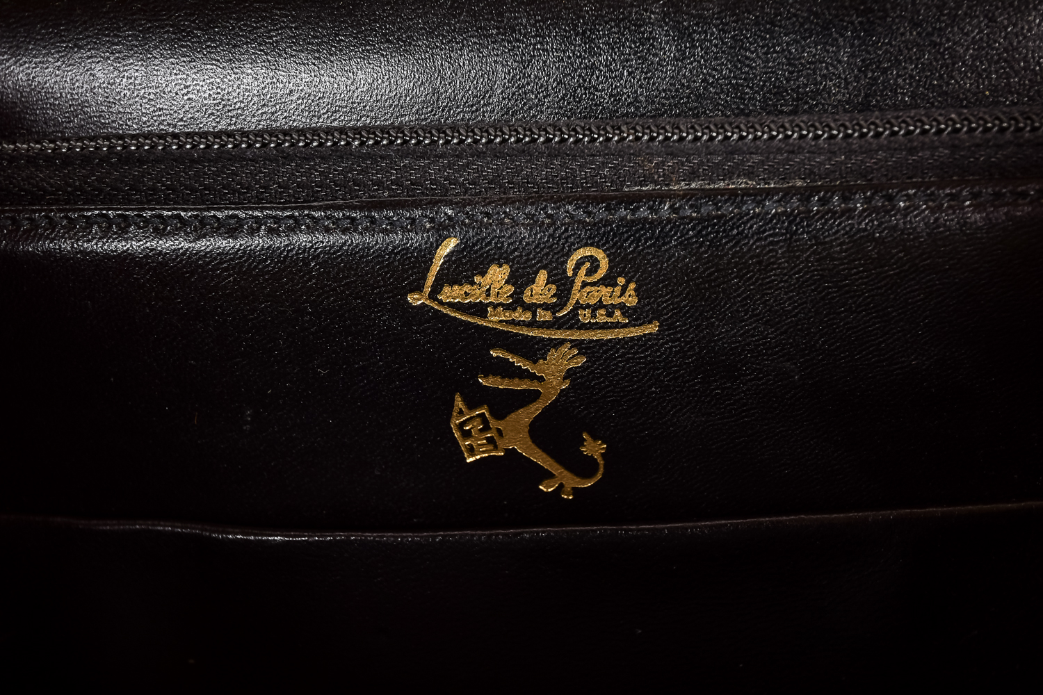 Vintage Lucille de Paris Alligator Handbag