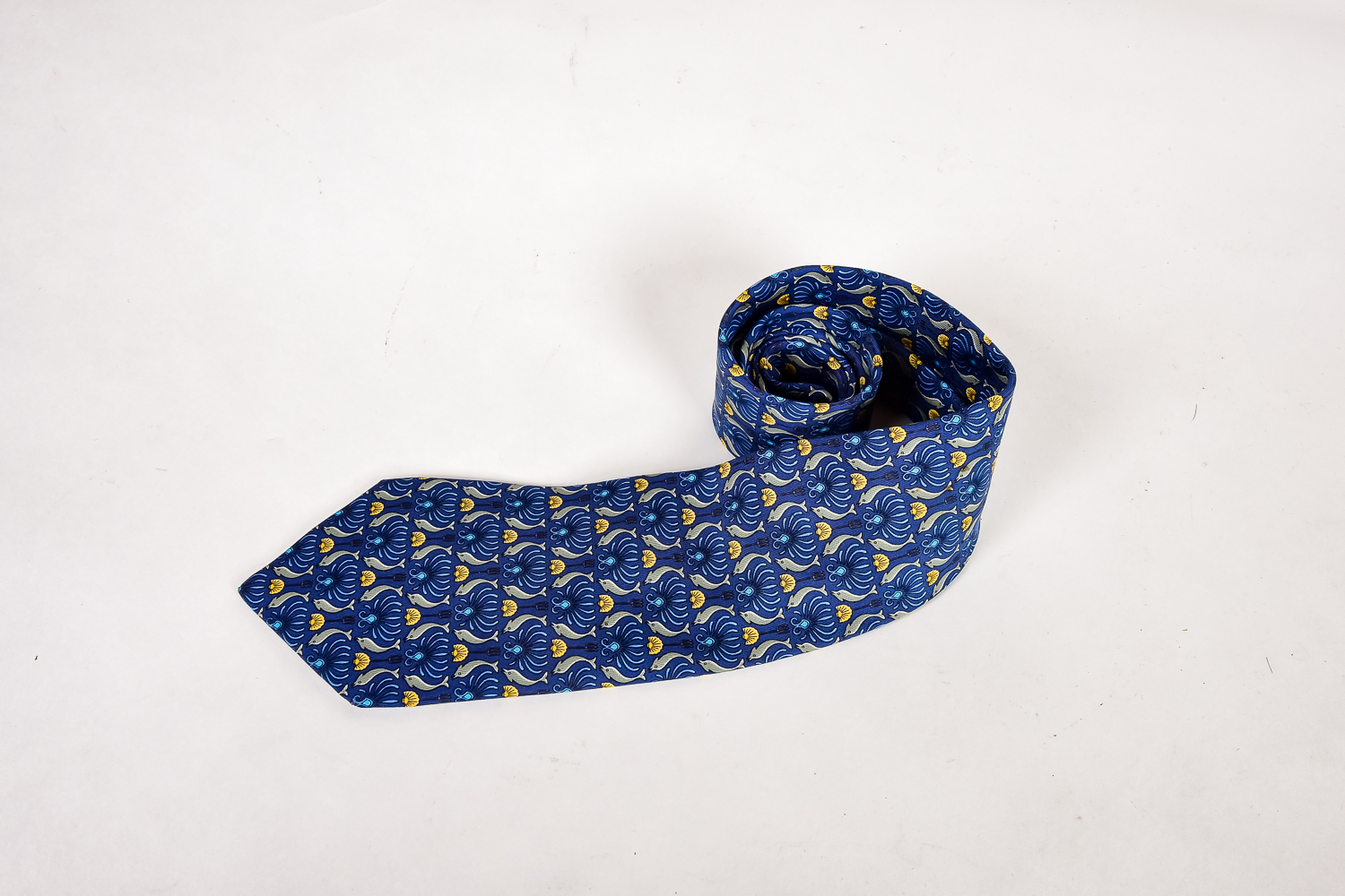 100% Silk Hermes Necktie