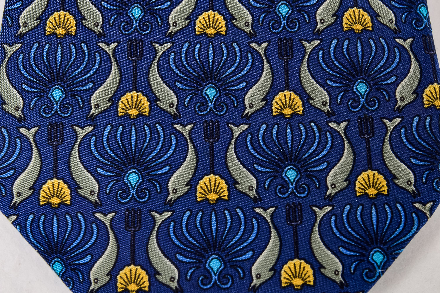 100% Silk Hermes Necktie