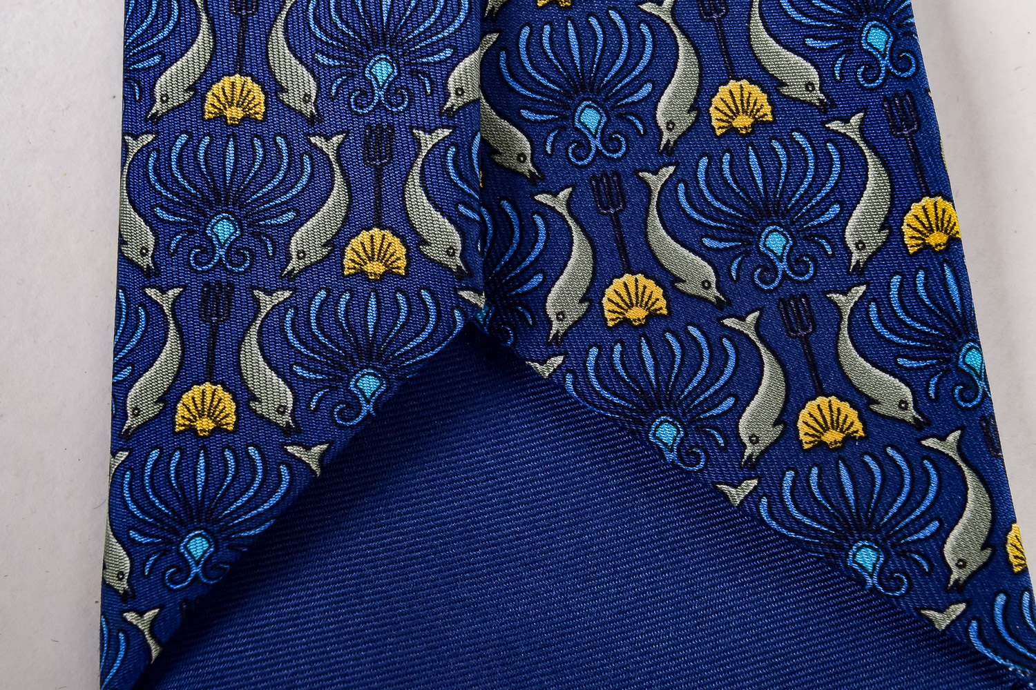 100% Silk Hermes Necktie