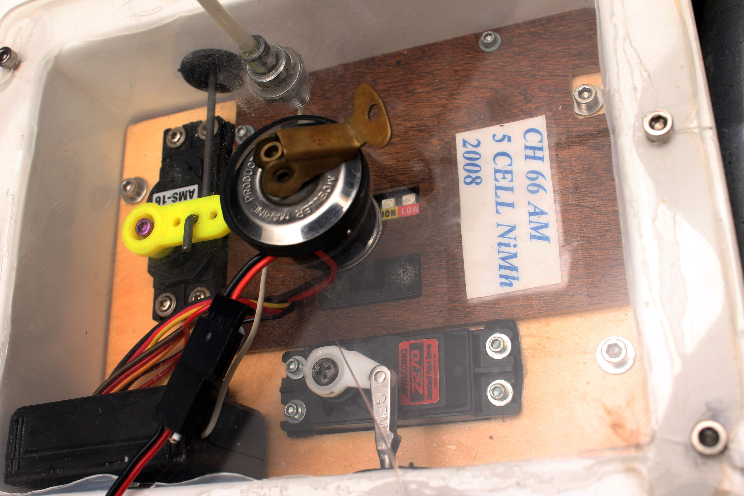 Kyosho Marine Racing Mercruiser Remote Control Boat