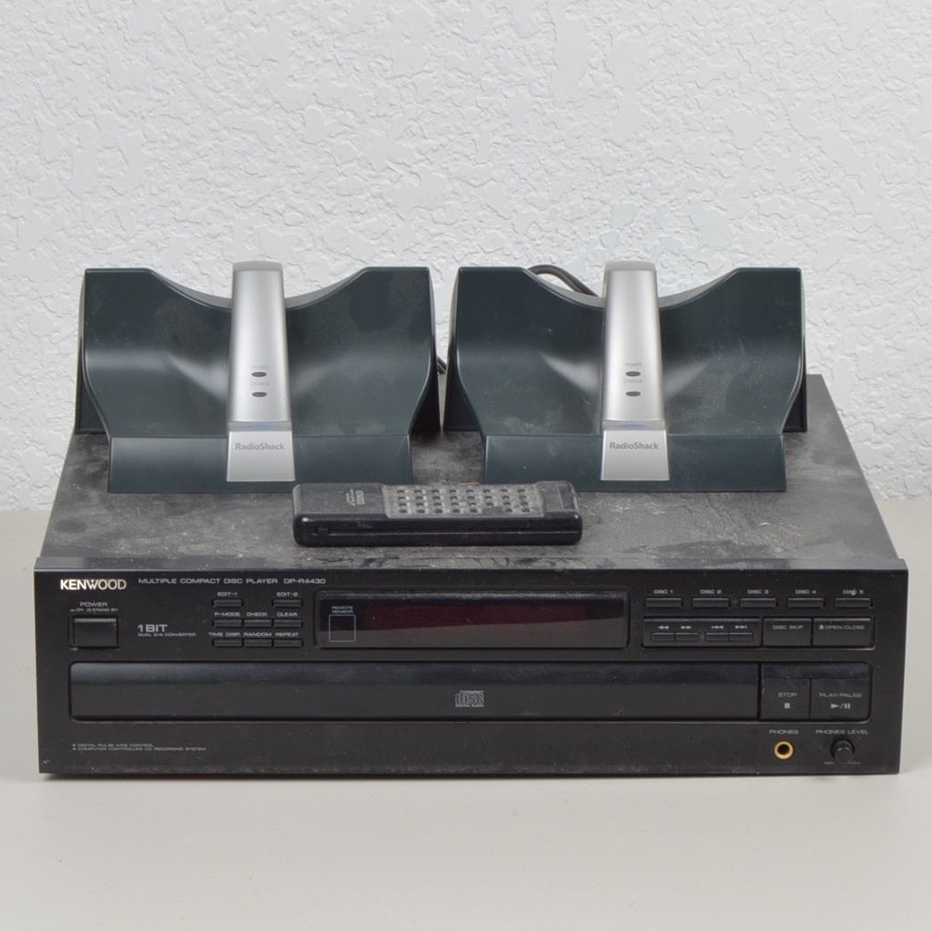 Kenwood Mulitple Compact Disc Player and More
