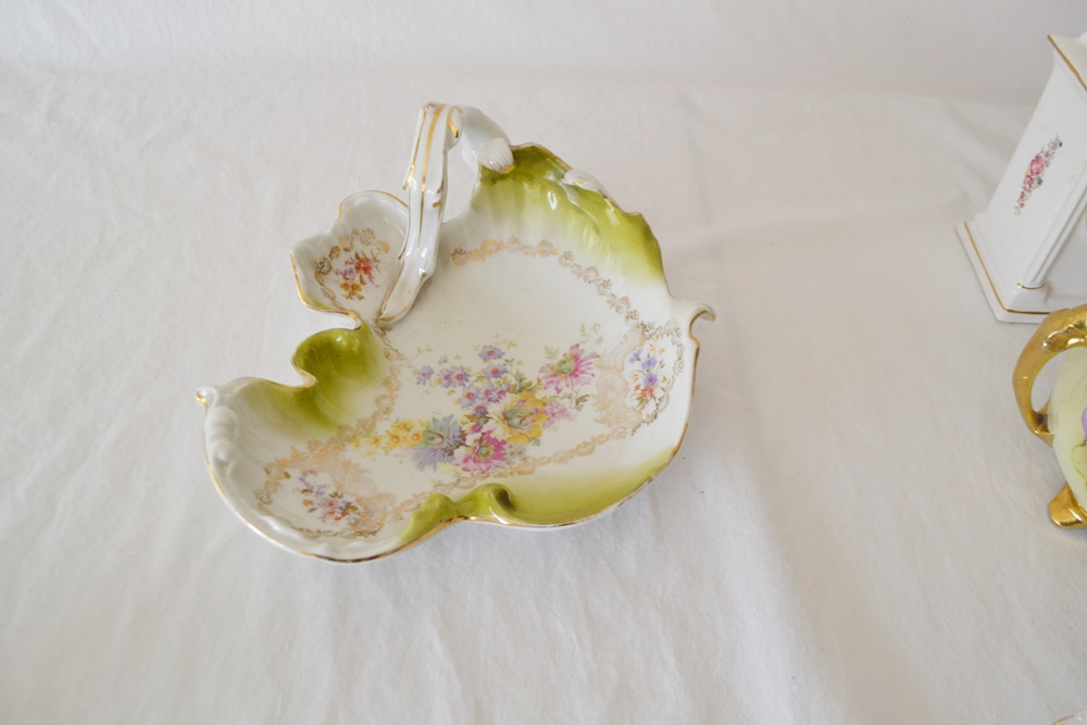 Collection Of Decorative Porcelain Items