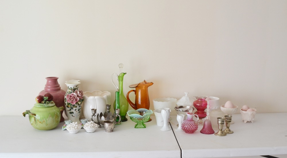 Collection Of Decorative Porcelain Items