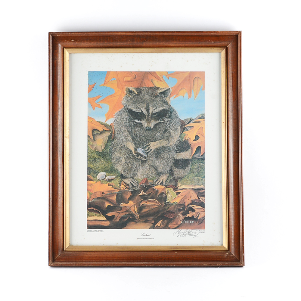 G. Fraize "Lookin'" Framed Artist Proof