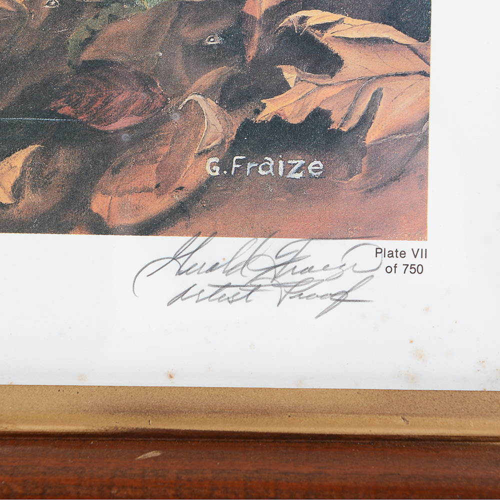 G. Fraize "Lookin'" Framed Artist Proof