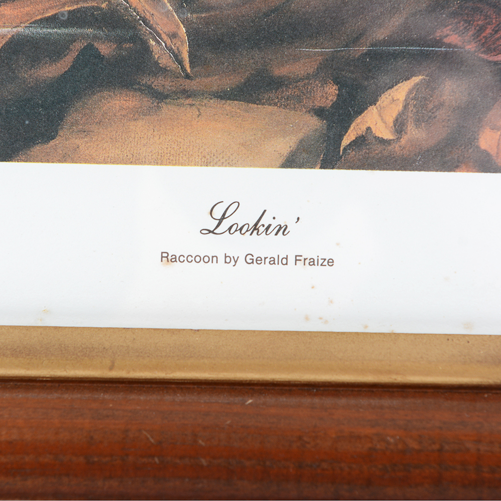 G. Fraize "Lookin'" Framed Artist Proof