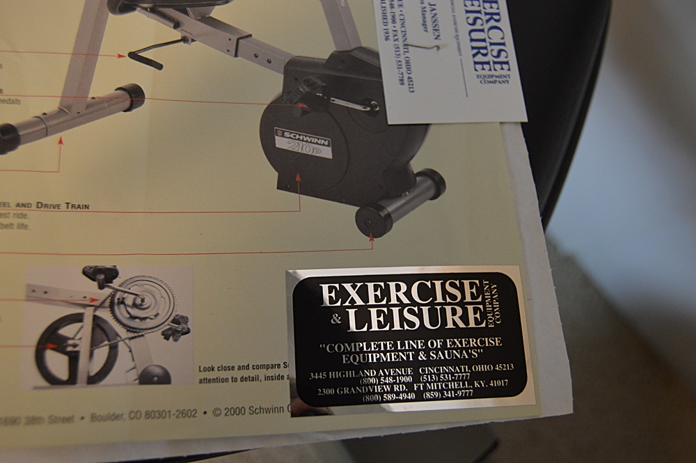 Schwinn 210P Exercise Bike